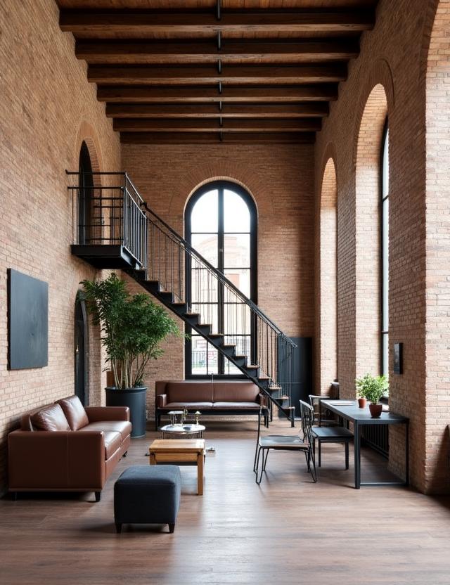 Loft industriale ristrutturato in zona Ostiense